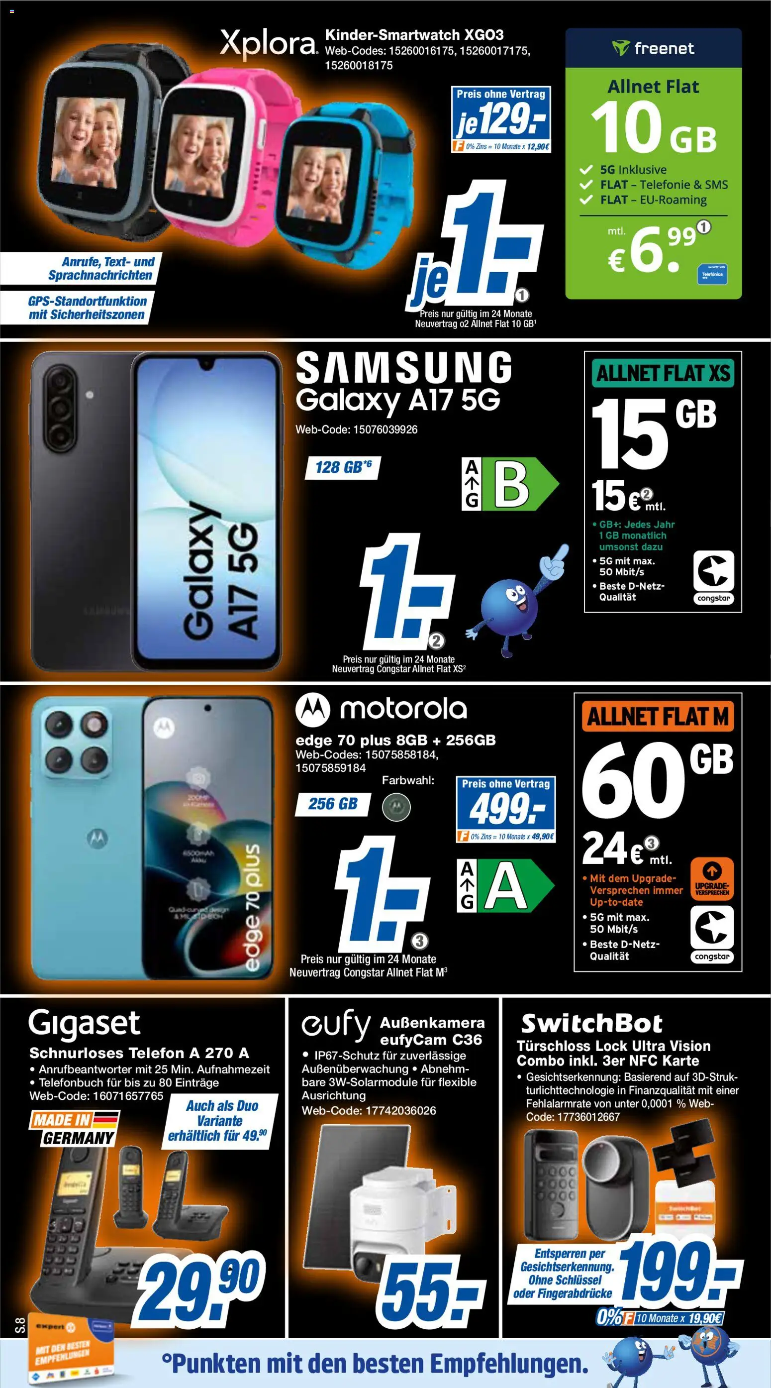 Vorschau von dem Prospekt des Geschäftes Expert, gültig ab dem 02.11.2026 - Samsung, Telefon