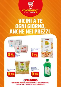 Anteprima dell'opuscolo SIGMA volantino Convenienti tutti i giorni dal negozio SIGMA valido da 30/07/2026