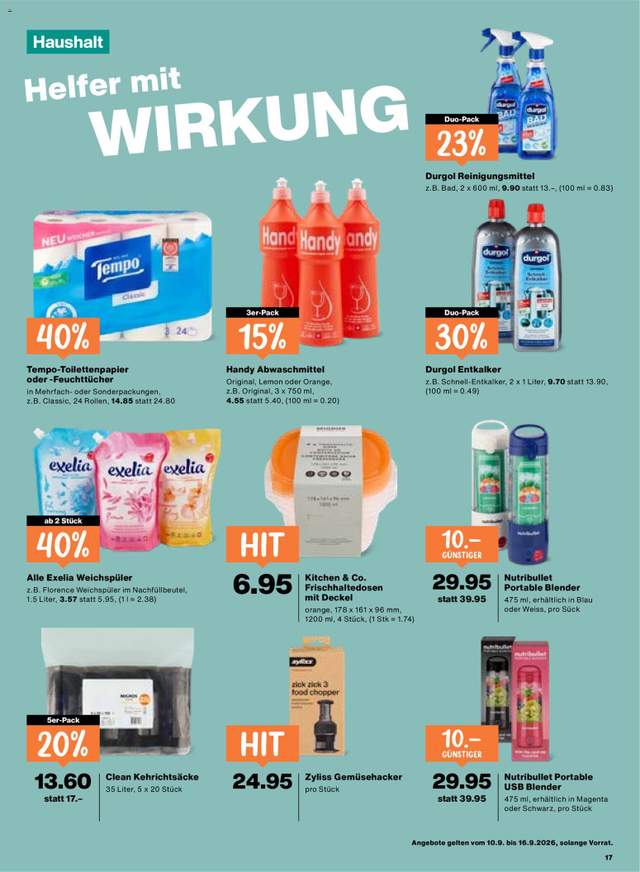 Neue Migros Aktionen ab 10.09.