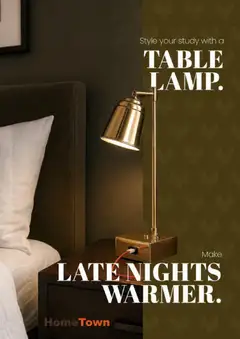 Preview of leaflet Home Town Catalogue from store Home Town is valid from 22/07/2026