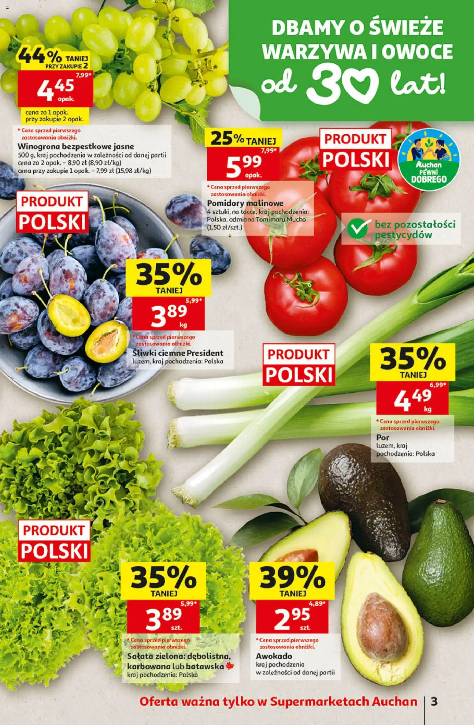 Pogląd gazetki "Auchan gazetka" ze sklepu Auchan ważnej od 17.09.2026