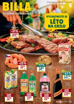 Náhled nabídky: Billa Billa Malý leták - Léto platný od 29.07.2026