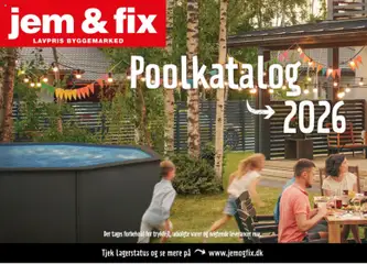 Eksempel på tilbudsavis Jem & fix -Poolkatalog fra butik Jem & fix gyldig fra 08/05/2026