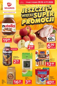 Pogląd gazetki "Selgros cash&carry gazetka - Jeszcze więcej super promocji" ze sklepu Selgros cash&carry ważnej od 29.10.2026