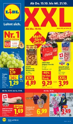 Vorschau des Merkblatts Lidl aktionen vom Shop Lidl gültig von 15.10.2026 bis 21.10.2026