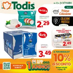 Anteprima dell'opuscolo Todis volantino Abruzzo - Marche - Molise dal negozio Todis valido da 17/09/2026