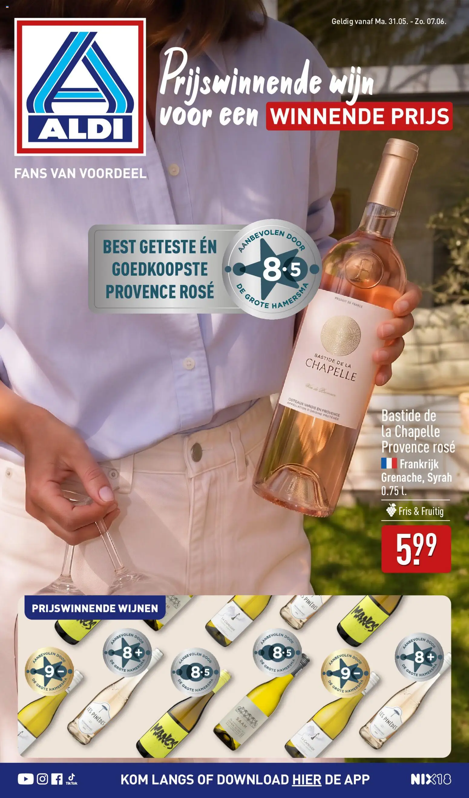Voorbeeld van Aldi folder - Wijnspecial van winkel Aldi geldig vanaf 31-05-2026 - Wijn, La, Kom