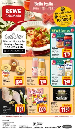 Vorschau von dem Prospekt des Geschäftes Rewe, gültig ab dem 01.06.2026
