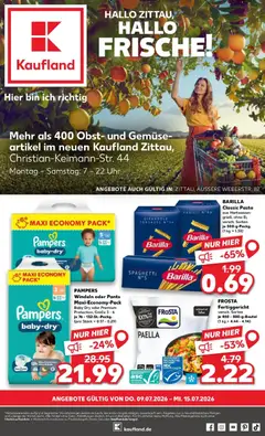 Vorschau von dem Prospekt des Geschäftes Kaufland, gültig ab dem 09.07.2026