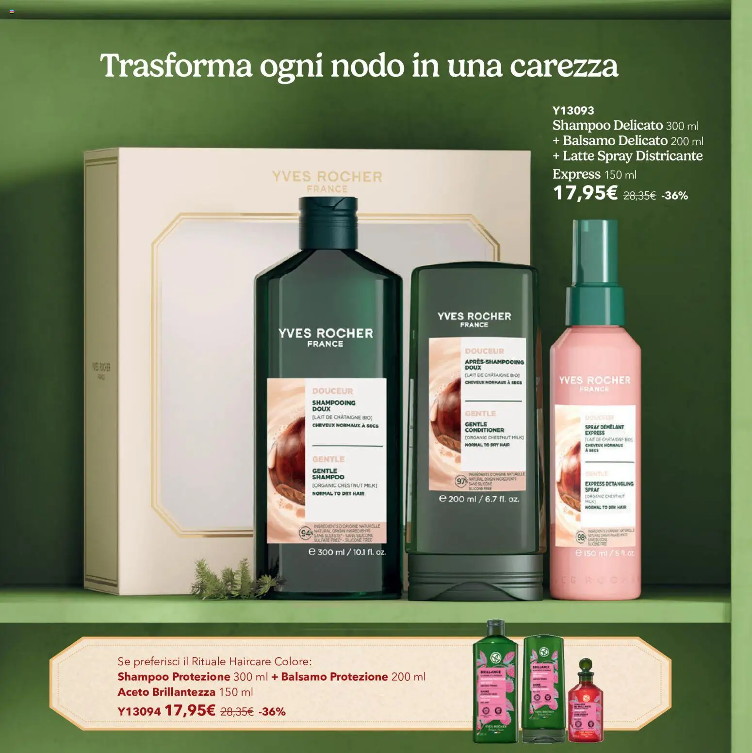 Anteprima dell'opuscolo Yves Rocher catalogo L'atelier Dei Desideri dal negozio Yves Rocher valido da 20/10/2026 - Latte, Shampoo, Aceto, Silicone, Balsamo