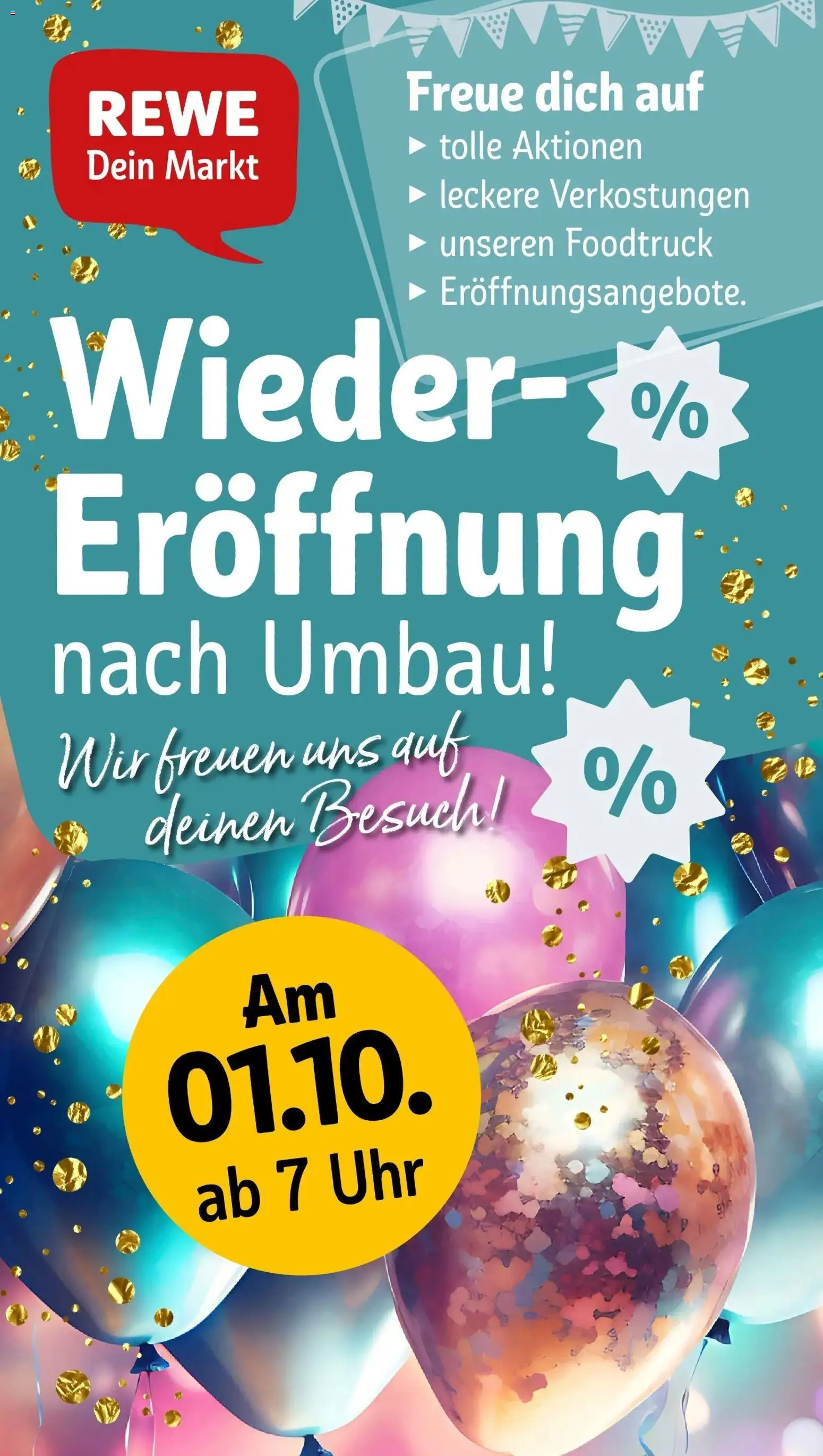 Vorschau von dem Prospekt des Geschäftes Rewe, gültig ab dem 28.09.2026