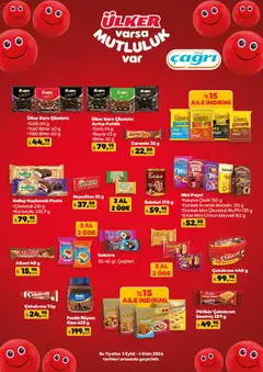 Çağrı Market Çağrı Market - Ülker Katalog 03.09.2026 - Broşürünün önizlemesi