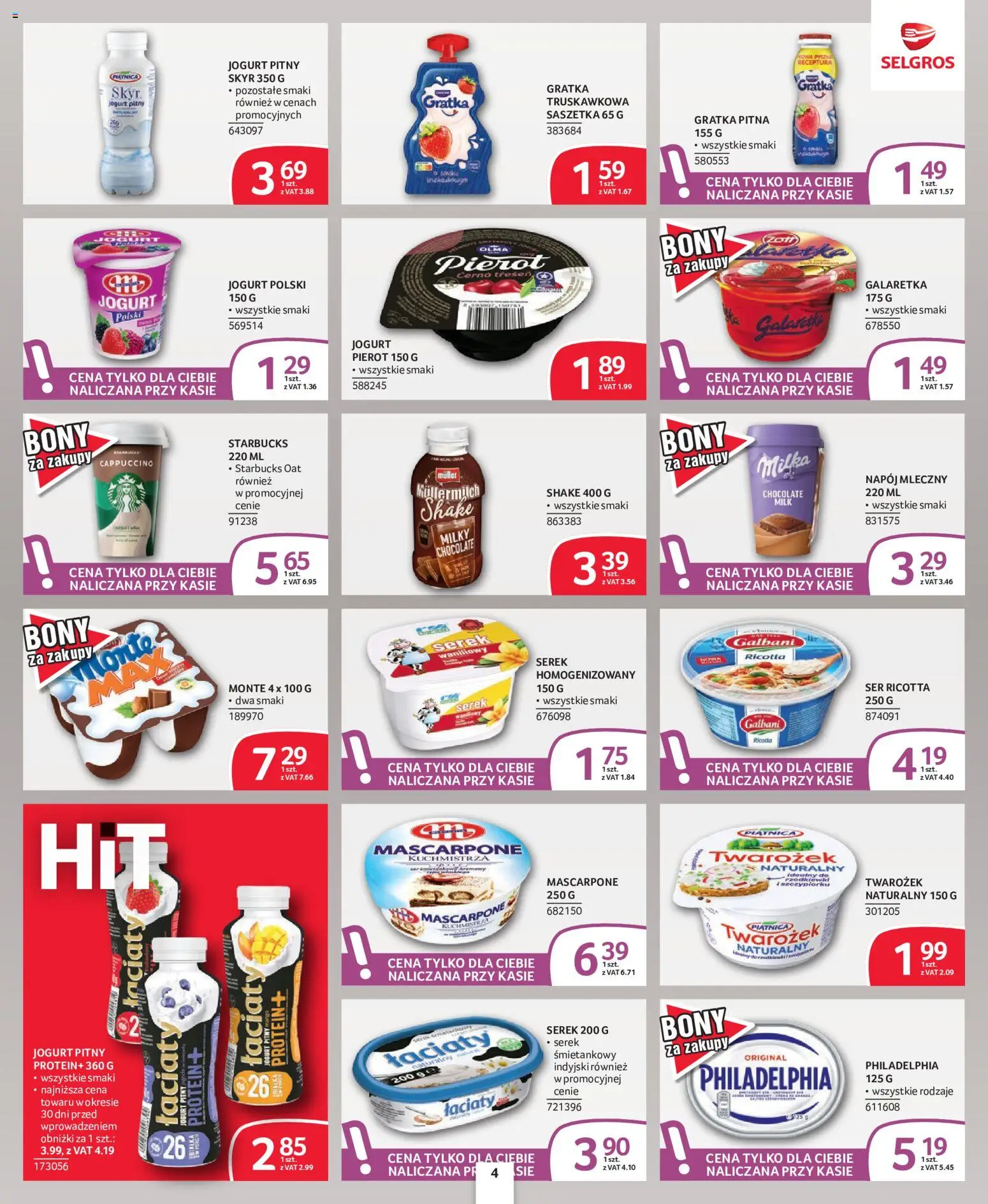 Pogląd gazetki "Selgros cash&carry gazetka - Oferta spożywcza" ze sklepu Selgros cash&carry ważnej od 24.09.2026