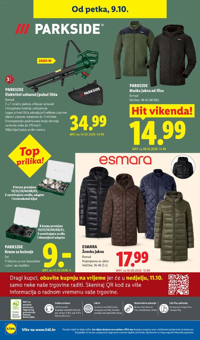 Novi Lidl katalog od 05.10.