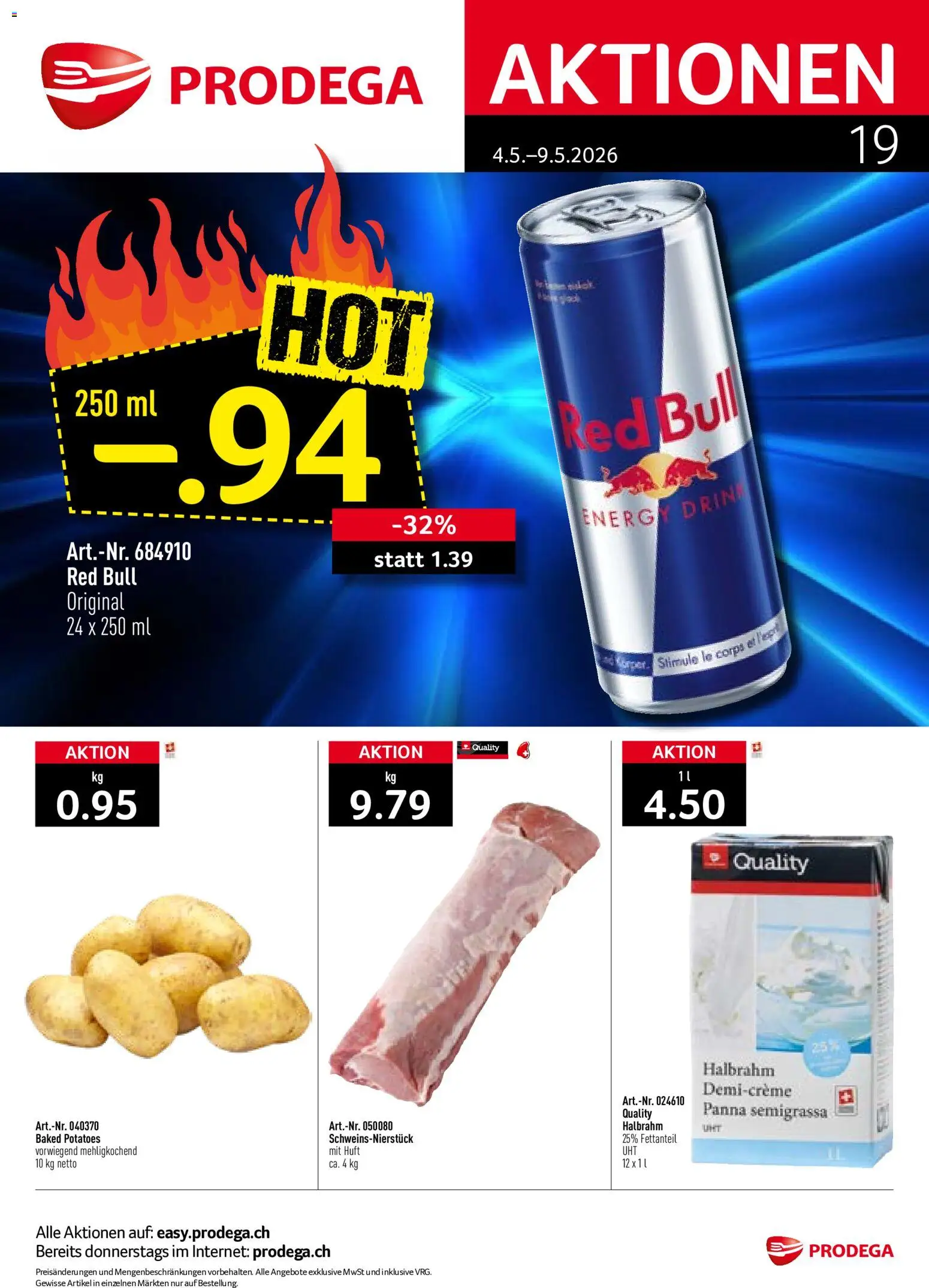Vorschau des Merkblatts Prodega aktionen vom Shop Prodega gültig von 04.05.2026 bis 09.05.2026