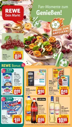 Vorschau von dem Prospekt des Geschäftes Rewe, gültig ab dem 05.07.2026