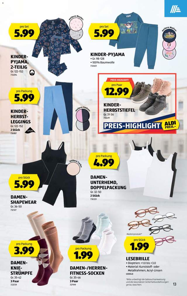 Neue Aldi Aktionen ab 24.09.