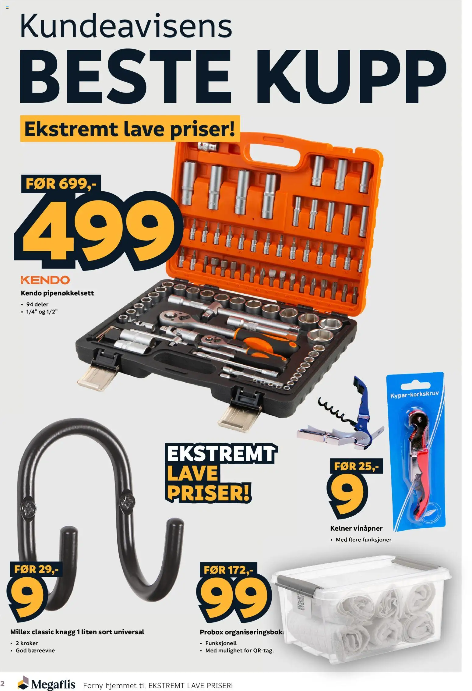 Forhåndsvis Kundeavis fra butikk Megaflis gyldig fra 29/10/2026 - 1