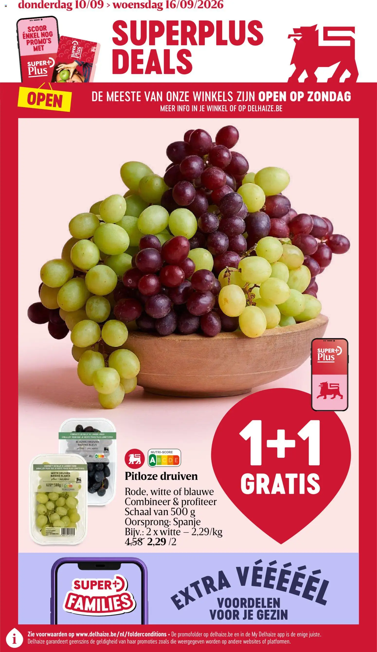 Voorbeeld van Delhaize folder week 38 van winkel Delhaize geldig vanaf 10/09/2026