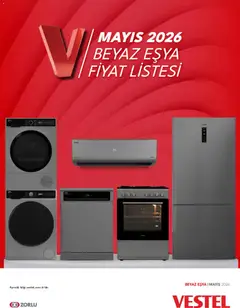 Vestel Vestel Katalog 01.05.2026 - Broşürünün önizlemesi