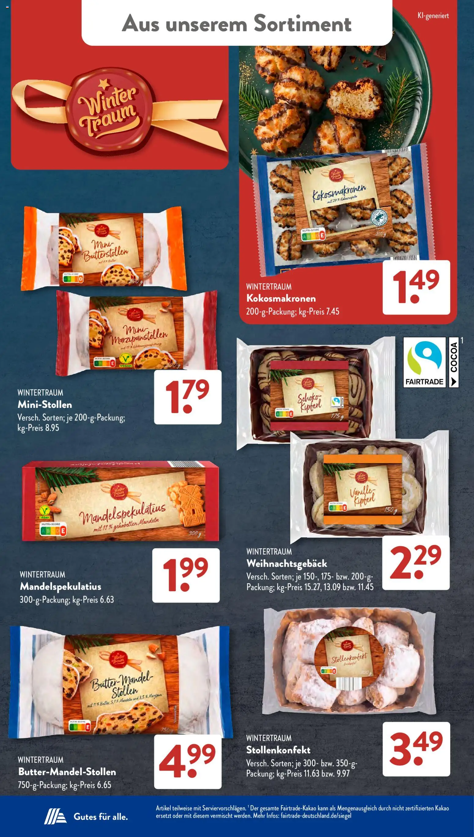 Vorschau von dem Prospekt des Geschäftes Aldi Süd, gültig ab dem 09.11.2026