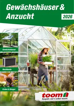 Vorschau von dem Prospekt des Geschäftes Toom Baumarkt, gültig ab dem 01.01.2026