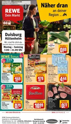 Vorschau von dem Prospekt des Geschäftes Rewe, gültig ab dem 27.07.2026