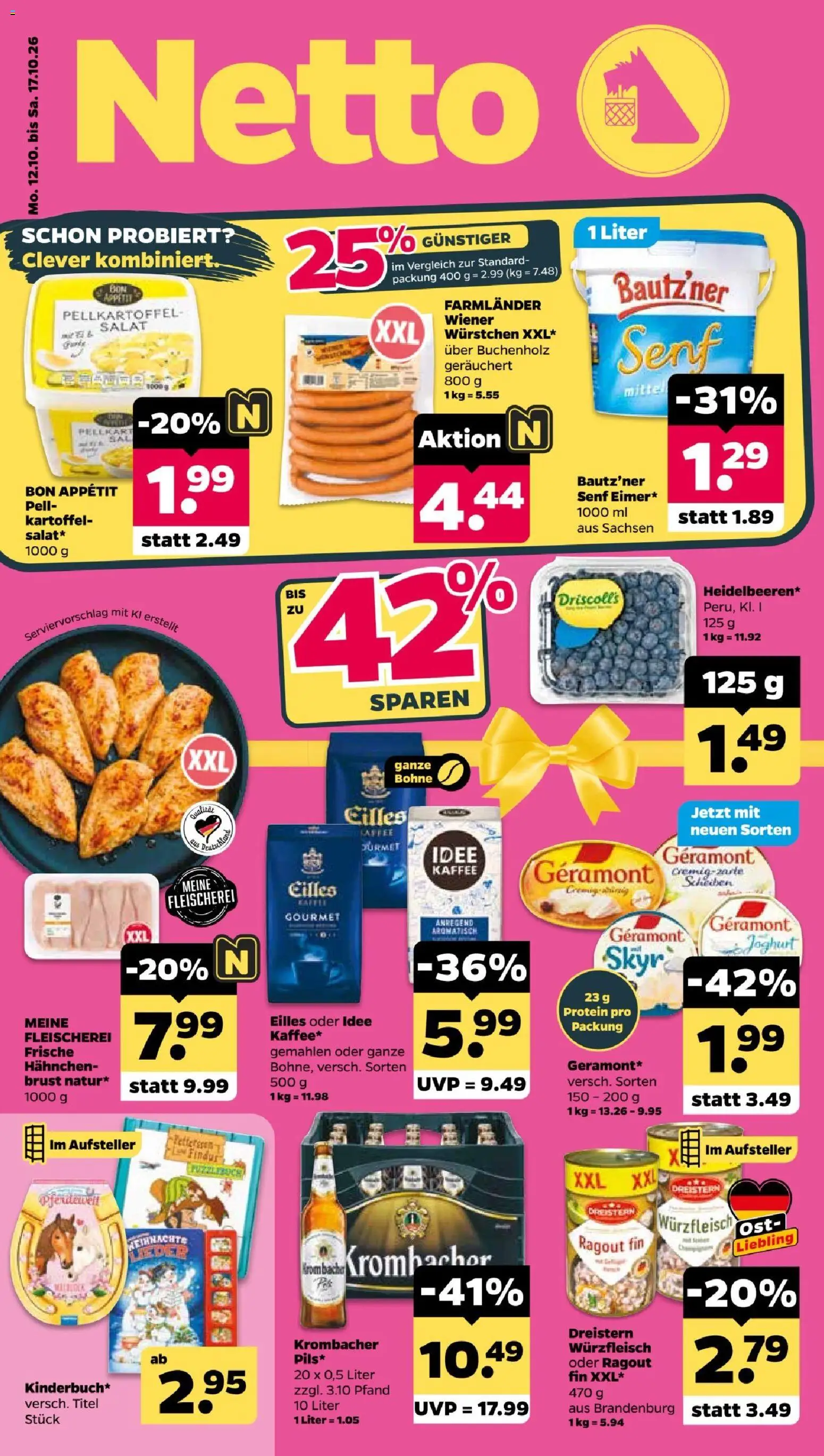 Vorschau von dem Prospekt des Geschäftes Netto, gültig ab dem 12.10.2026