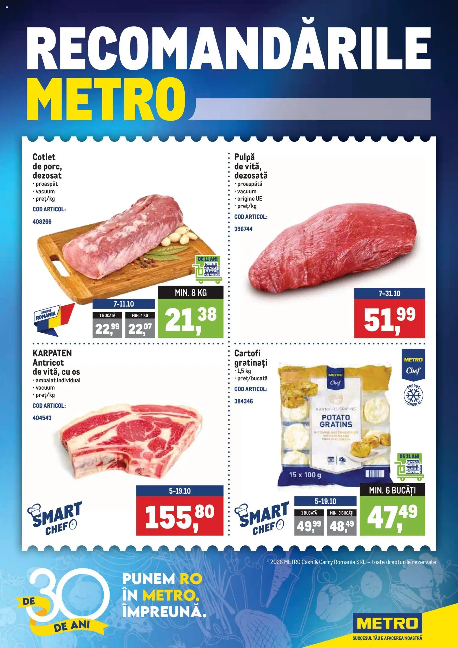 Previzualizarea de cataloage: Metro Metro Catalog valabil de la 05.10.2026
