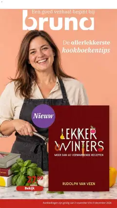 Voorbeeld van Bruna folder - Kookboeken van winkel Bruna geldig vanaf 02-11-2026