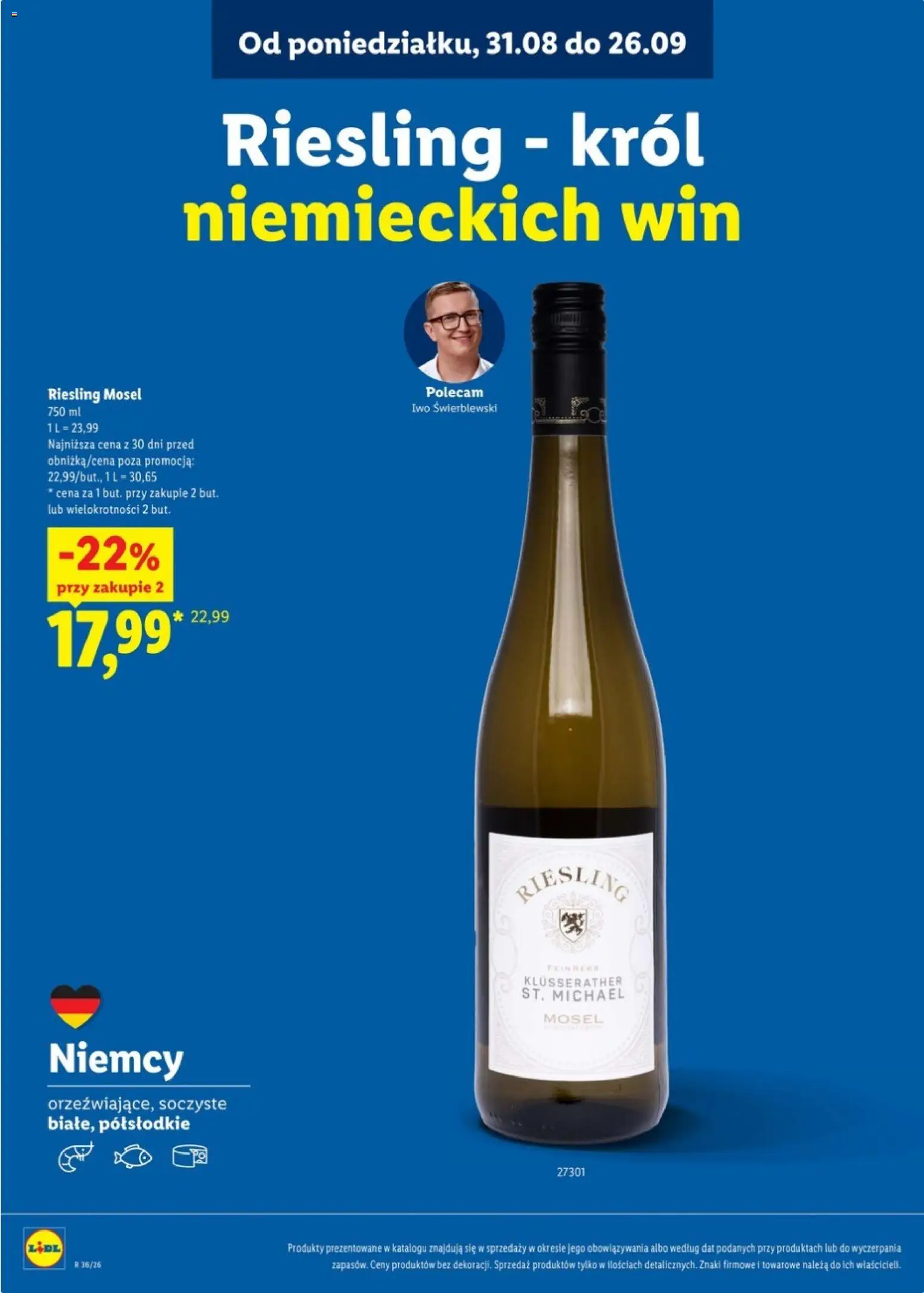 Pogląd gazetki "Lidl Katalog karta win" ze sklepu Lidl ważnej od 31.08.2026