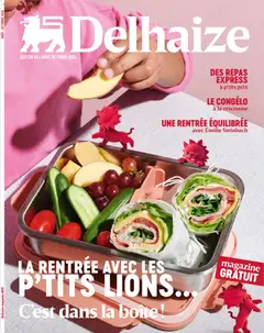 Prévisualisation de Delhaize Magazine du magasin Delhaize formulaire valide 18/08/2026