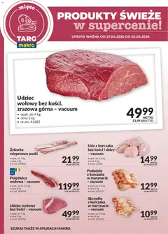 Pogląd gazetki "Makro gazetka - Produkty świeże w supercenie" ze sklepu Makro ważnej od 27.04.2026