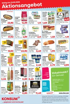 Vorschau von dem Prospekt des Geschäftes KONSUM Leipzig, gültig ab dem 18.05.2026