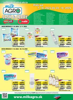 Náhľad Milk Agro letáku platného od 07.10.2026