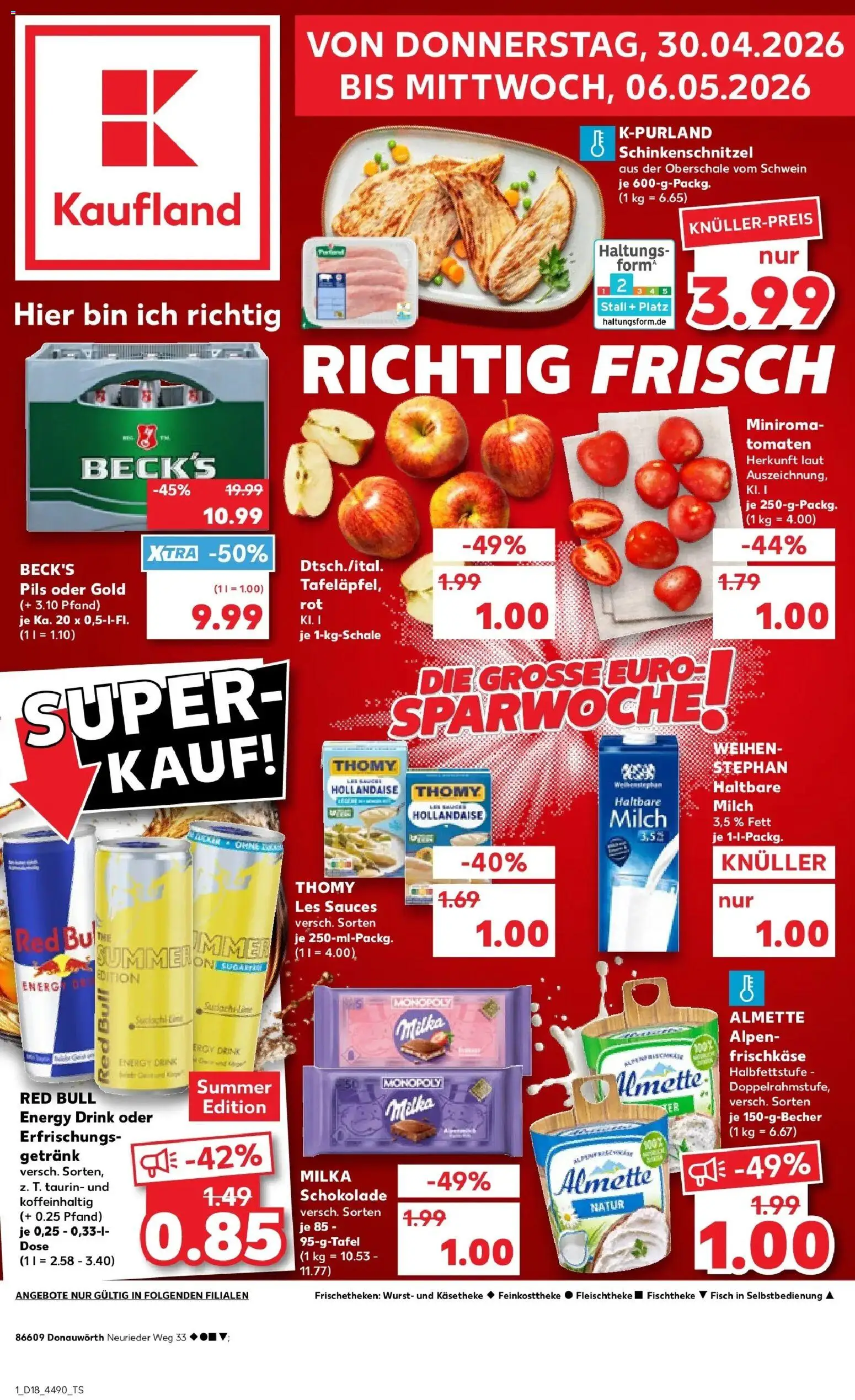 Vorschau von dem Prospekt des Geschäftes Kaufland, gültig ab dem 30.04.2026