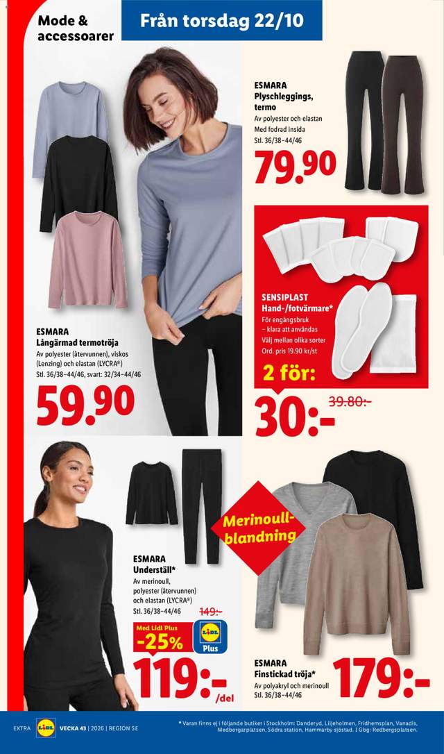 Nytt Lidl reklamblad från 19/10