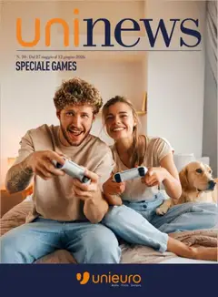 Anteprima dell'opuscolo Unieuro volantino Games dal negozio Unieuro valido da 27/05/2026