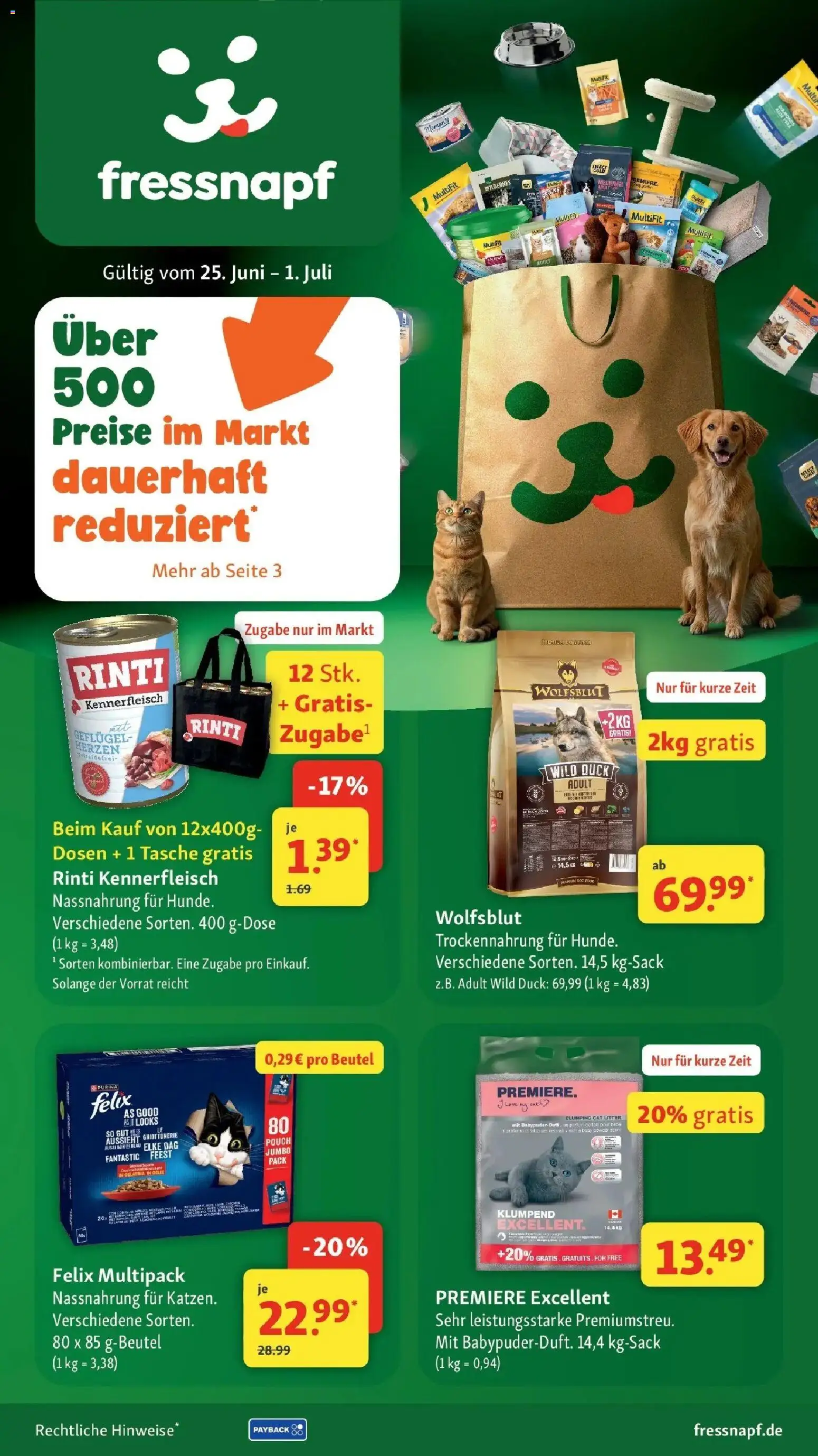 Vorschau von dem Prospekt des Geschäftes Fressnapf, gültig ab dem 24.06.2026