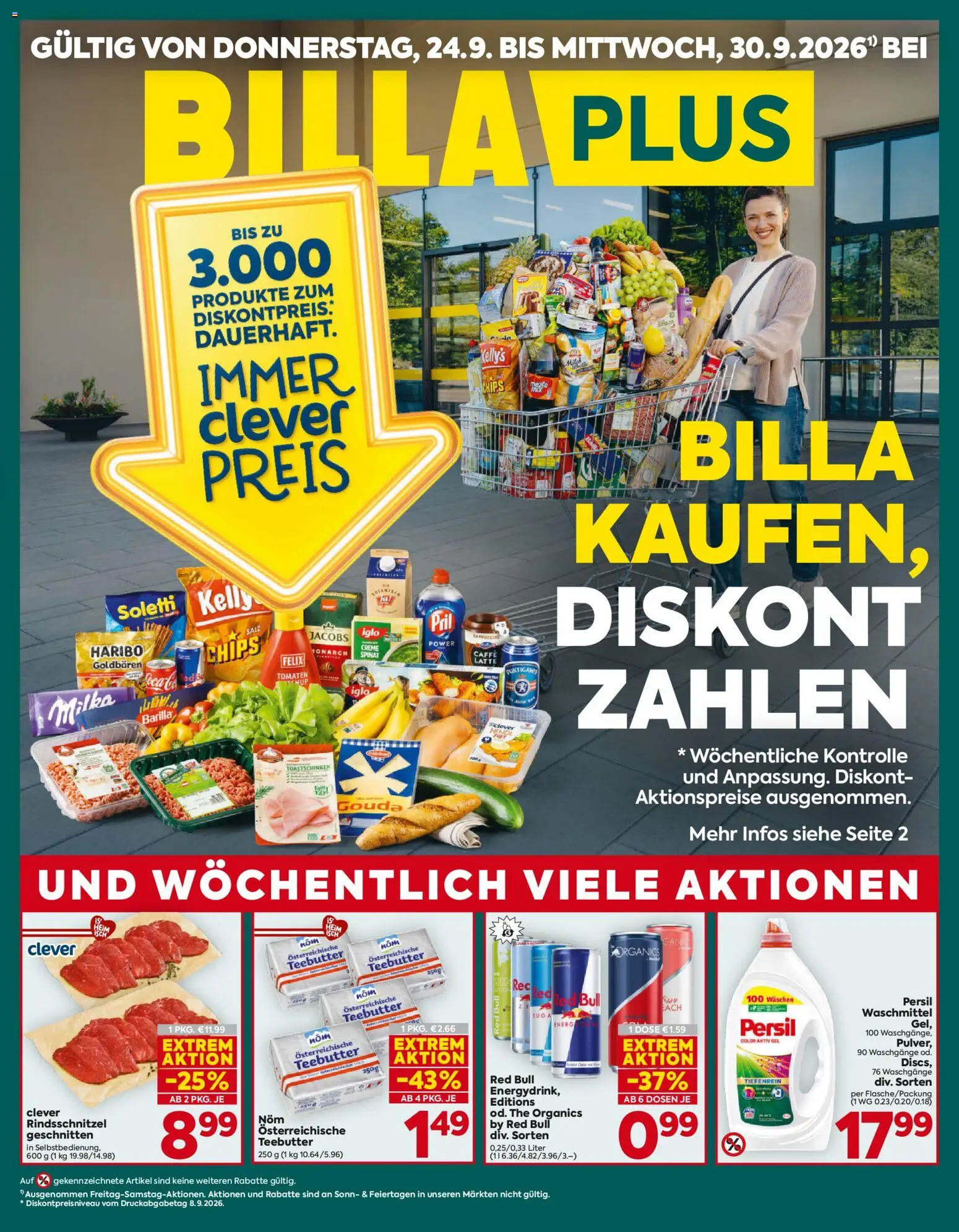 Vorschau der Angebote: Billa Plus Billa Plus Flugblatt gültig ab 24.09.2026