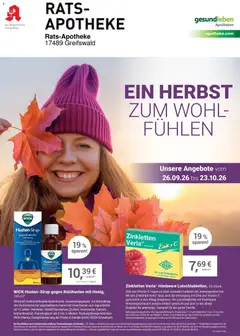 Vorschau von dem Prospekt des Geschäftes Angebote, gültig ab dem 26.09.2026