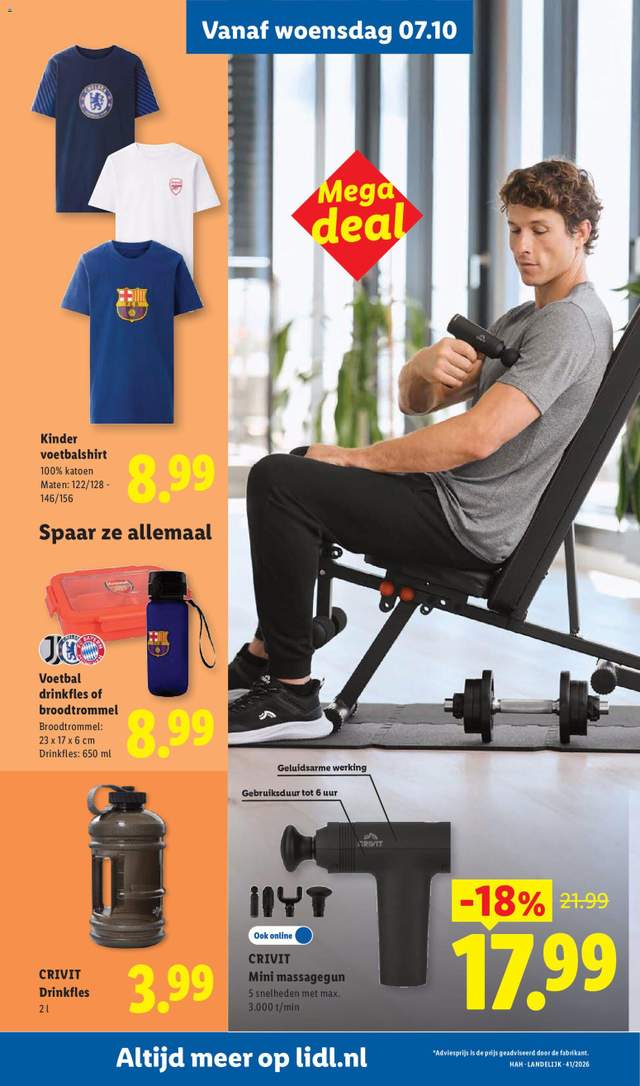Nieuwe Lidl folder vanaf 05-10