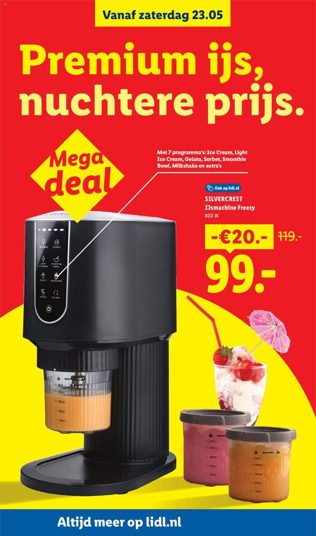 Nieuwe Lidl folder vanaf 18-05