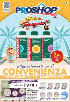 Anteprima dell'opuscolo Proshop volantino dal negozio Proshop valido da 05/08/2026