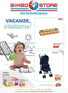 Anteprima dell'opuscolo Bimbo store volantino Massafra e Gioia dal negozio Bimbo store valido da 02/07/2026