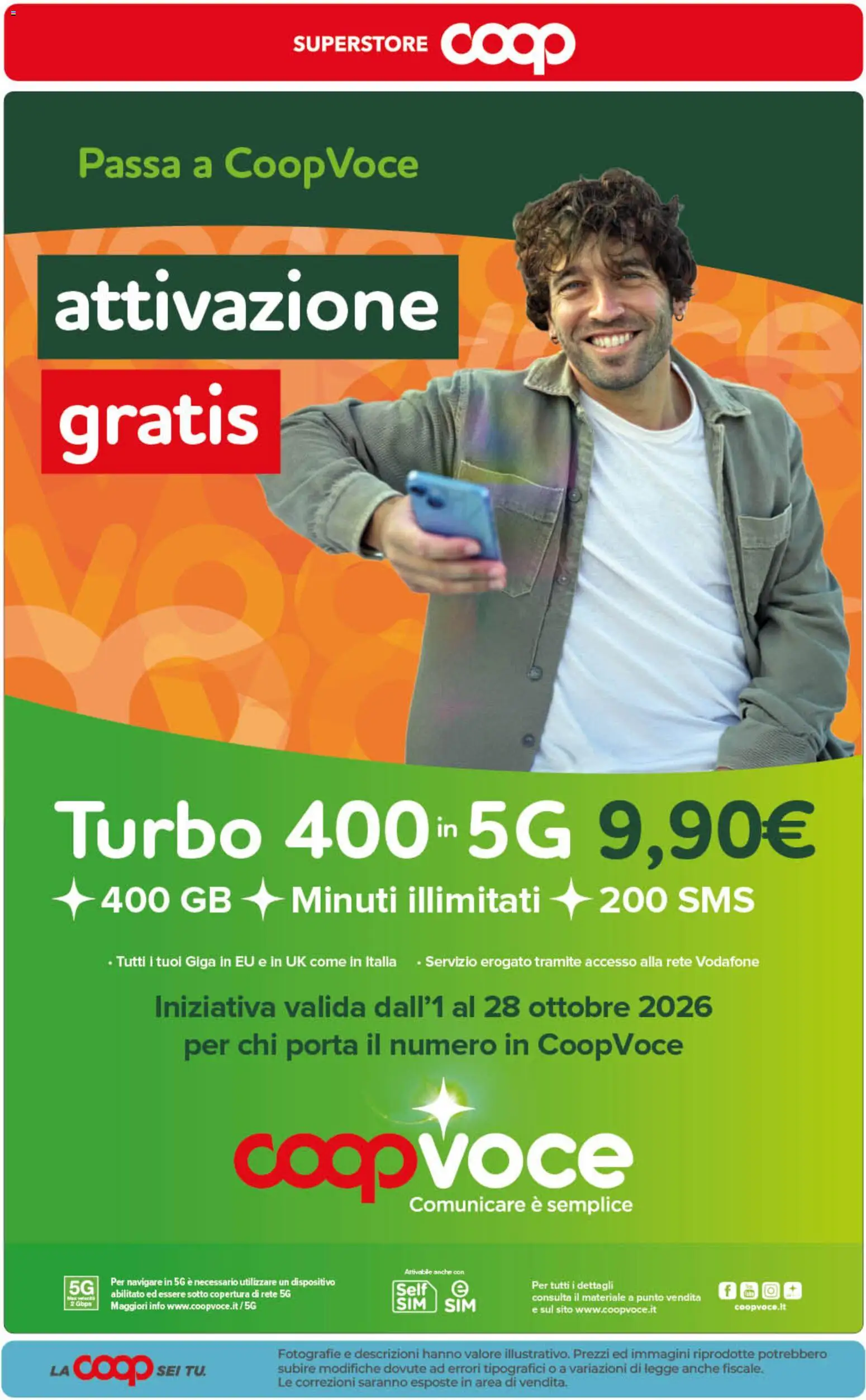 Anteprima dell'opuscolo COOP volantino Superstore Sicilia dal negozio COOP valido da 23/10/2026