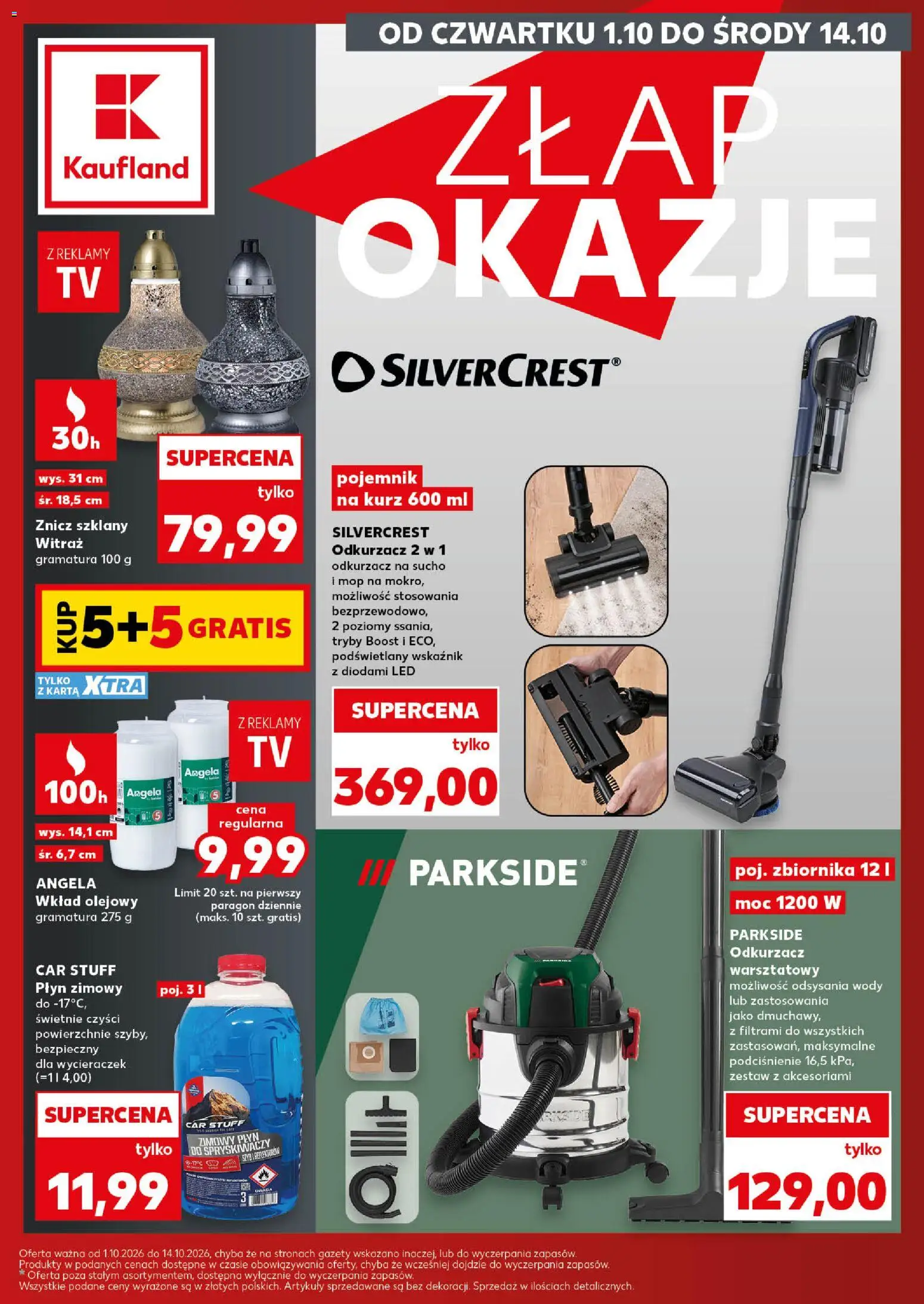 Náhled nabídky: Kaufland Polsko Kaufland Polsko leták - Złap okazje platný od 01.10.2026