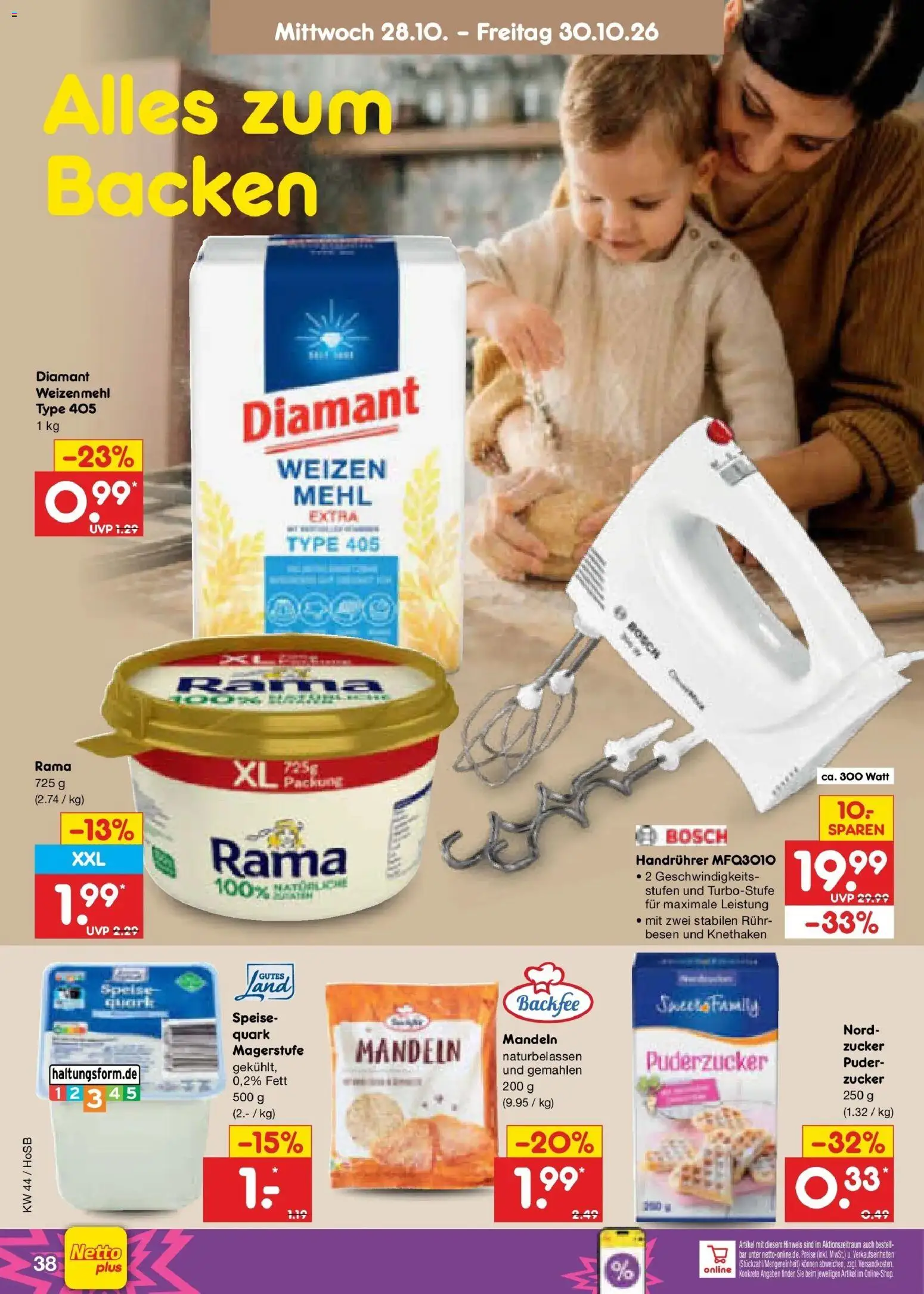 Vorschau von dem Prospekt des Geschäftes Netto Marken-Discount, gültig ab dem 26.10.2026