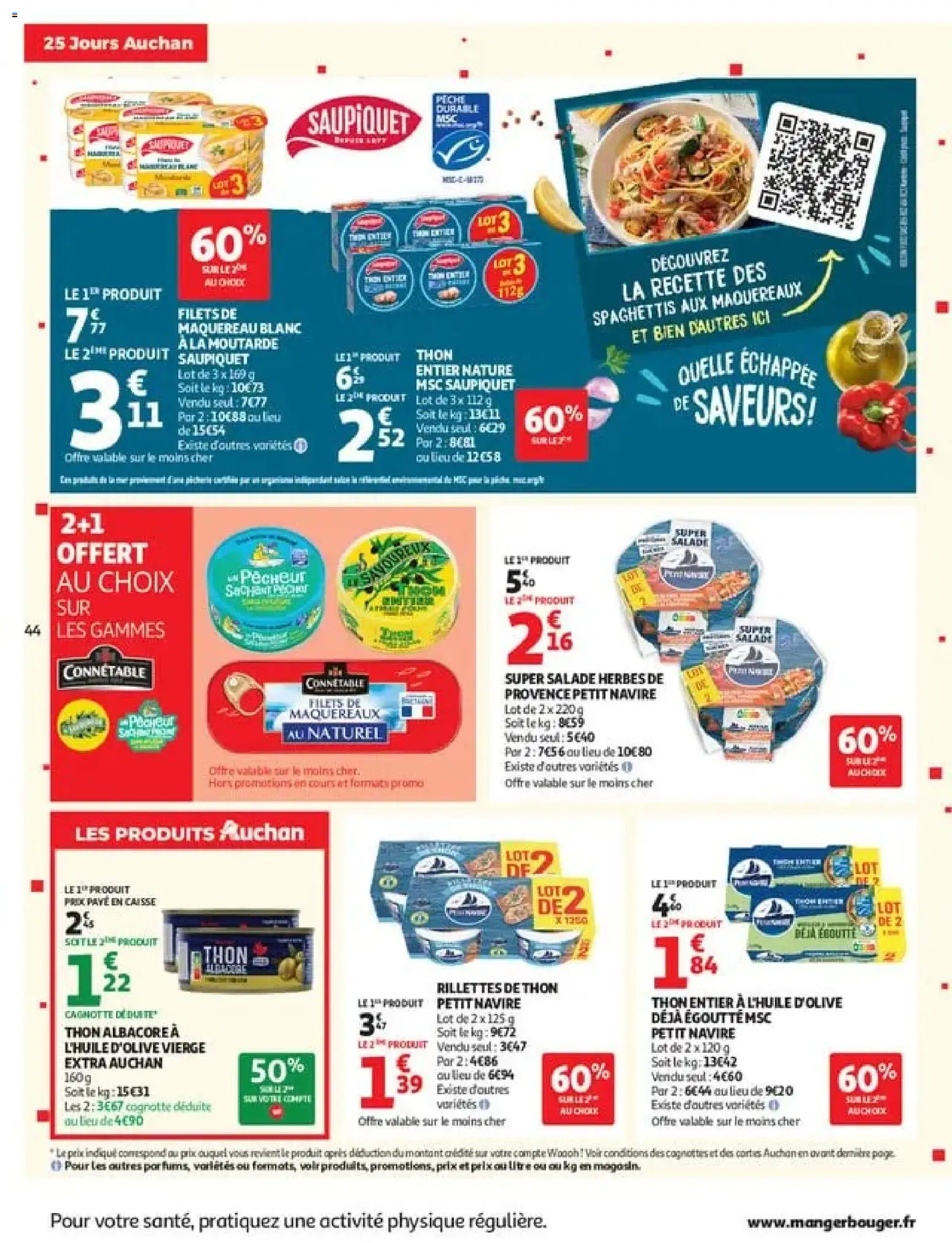 Prévisualisation de Auchan 25 jours 2 hypers du magasin Auchan formulaire valide 03/11/2026