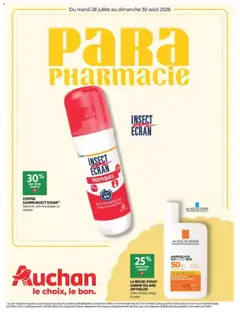 Prévisualisation de Auchan Parapharmacie, beauté du magasin Auchan formulaire valide 28/07/2026